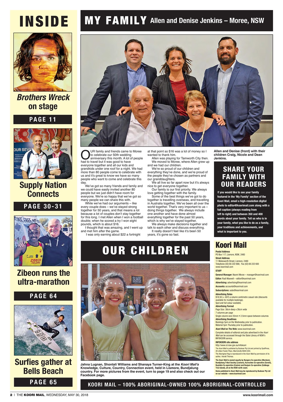 Koori Mail Preview Pages