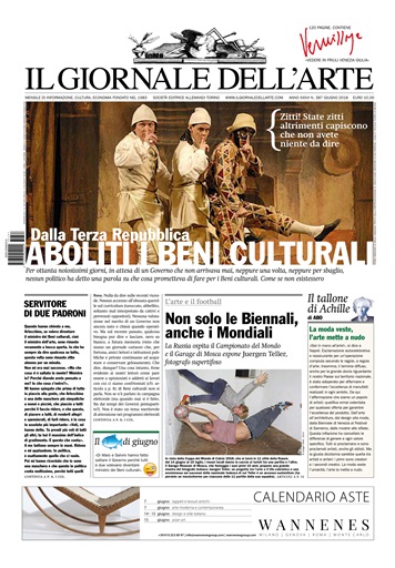 Il Giornale Dell’Arte issue 