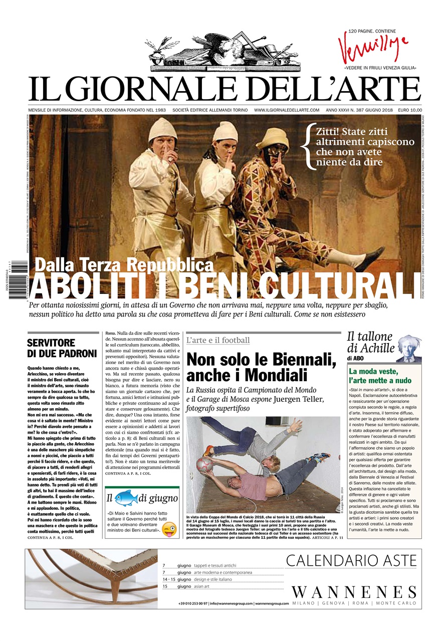 Il Giornale Dell’Arte Preview Pages