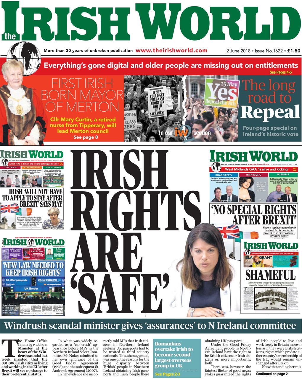 Irish World Preview Pages