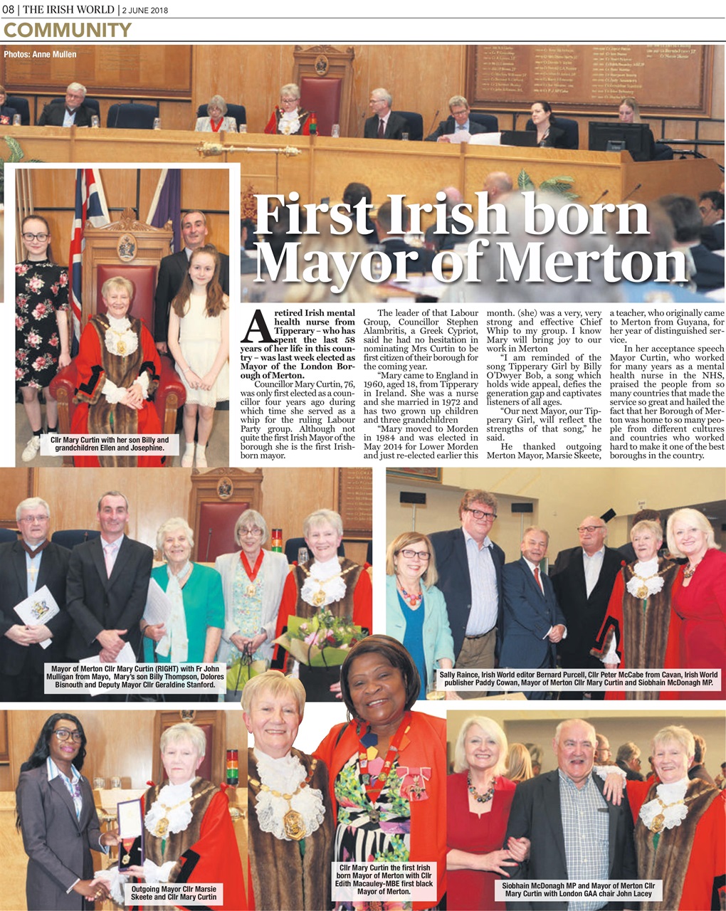 Irish World Preview Pages