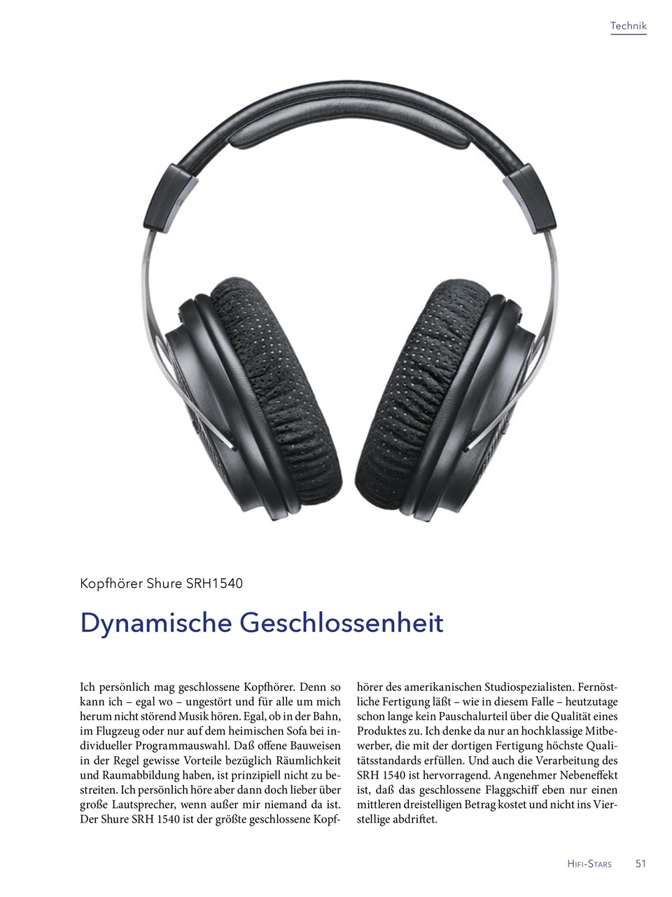 HiFi Stars Magazin Preview Pages