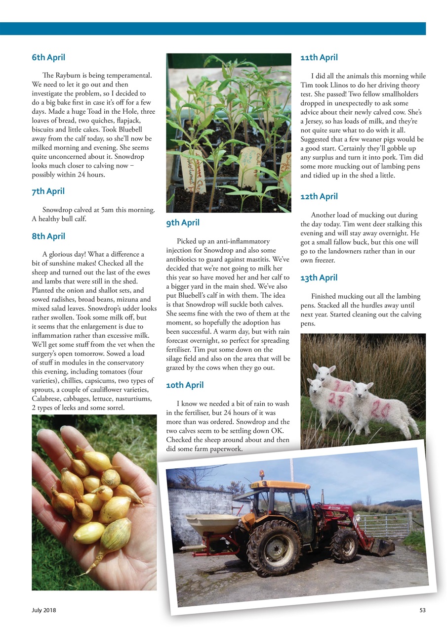 Home Farmer Magazine Preview Pages