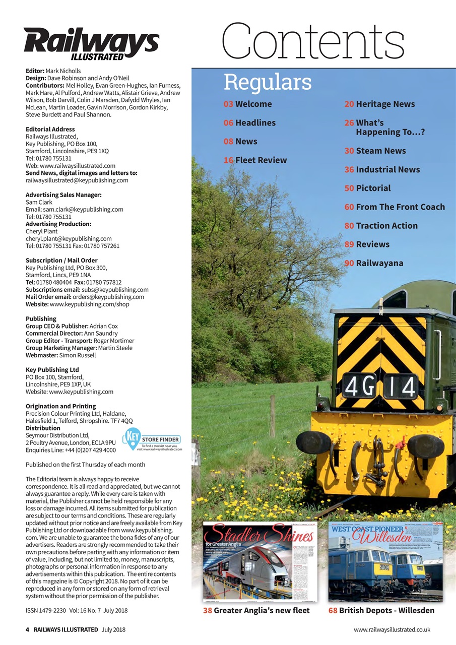 Railways Illustrated Preview Pages