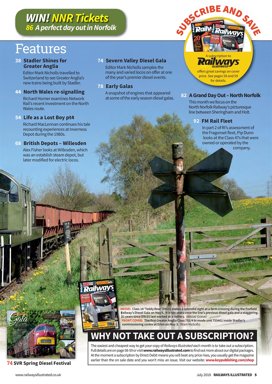 Railways Illustrated Preview Pages
