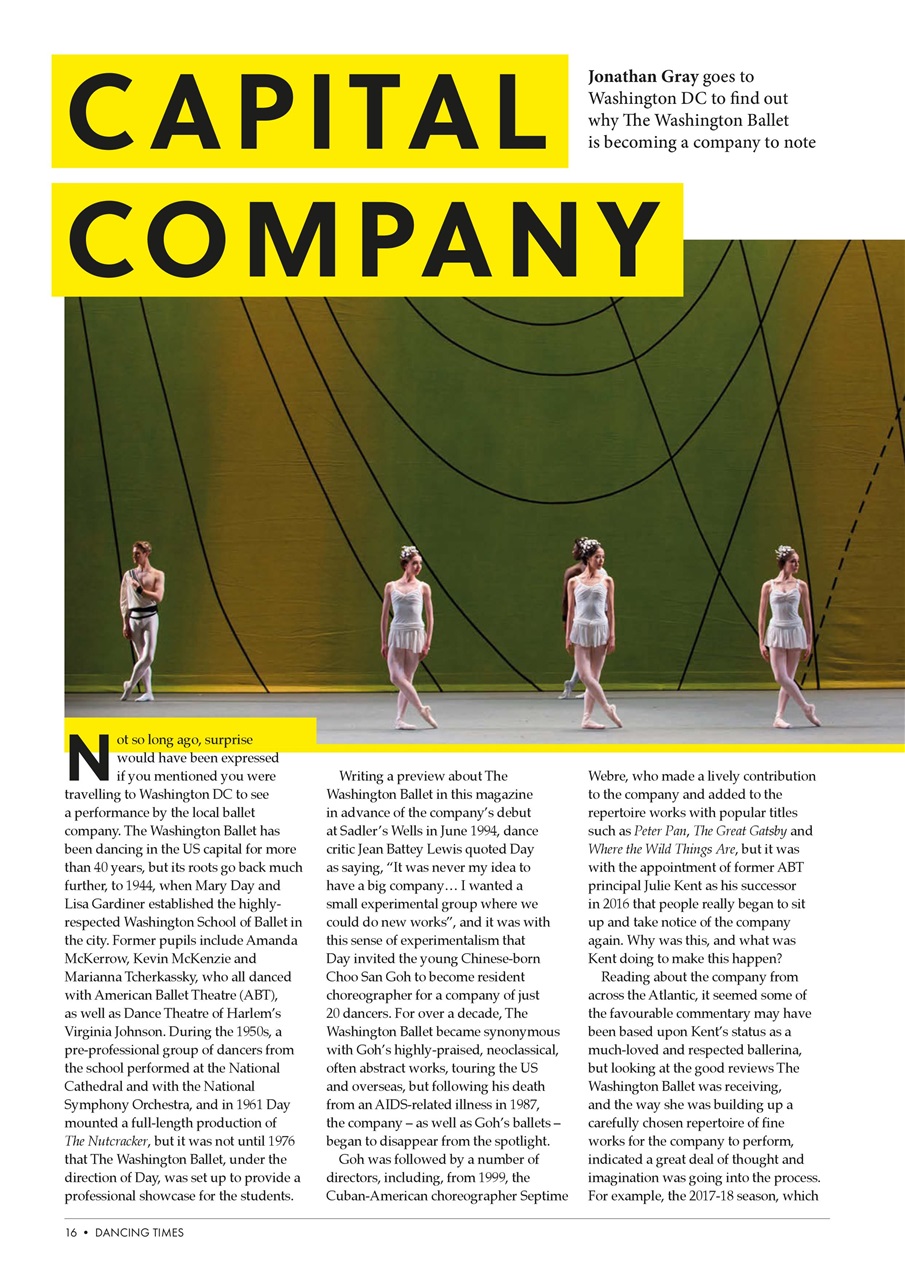 Dancing Times Preview Pages