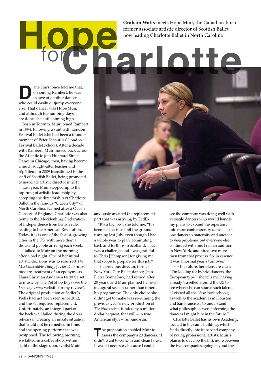 Dancing Times Preview Pages