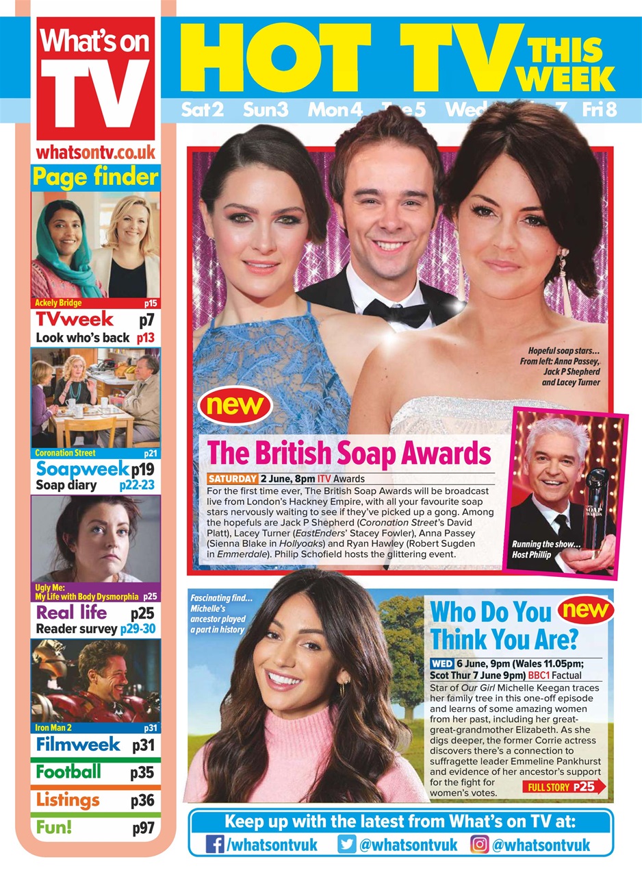 What's on TV Preview Pages