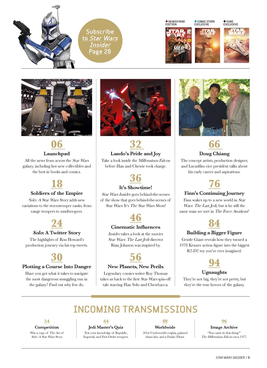 Star Wars Insider Preview Pages