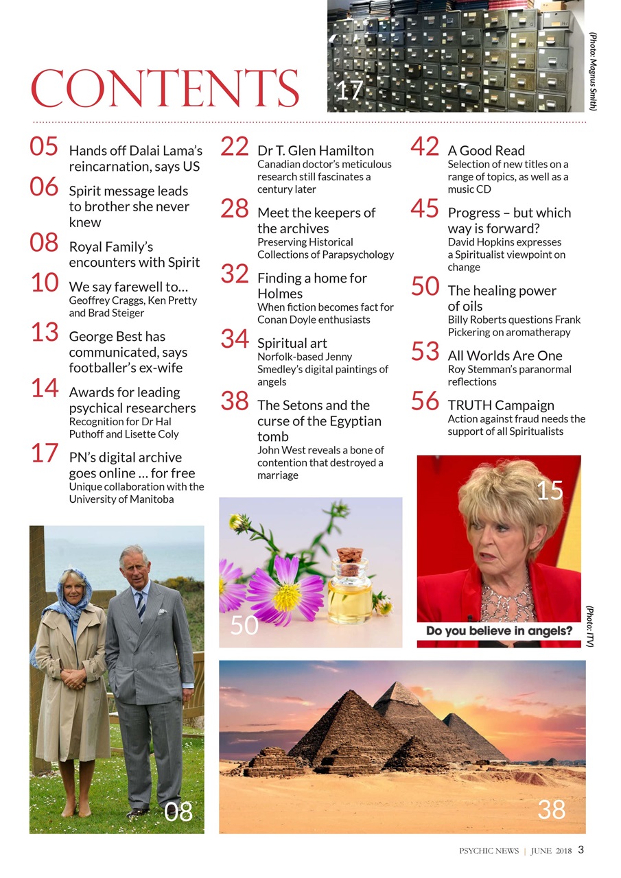 Psychic News Preview Pages
