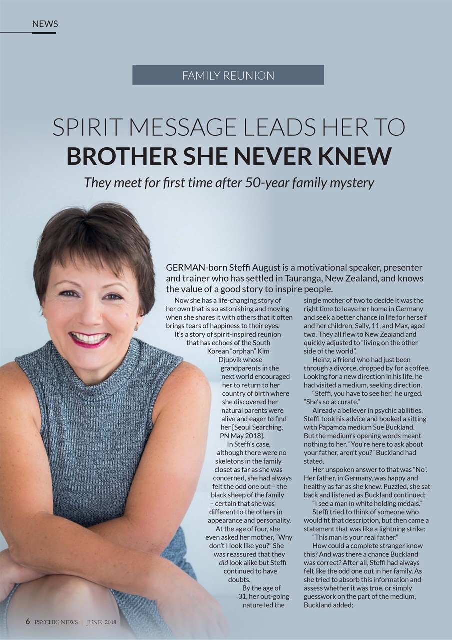 Psychic News Preview Pages