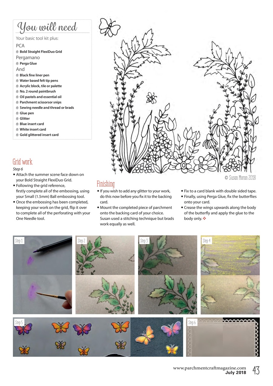 Parchment Craft Preview Pages