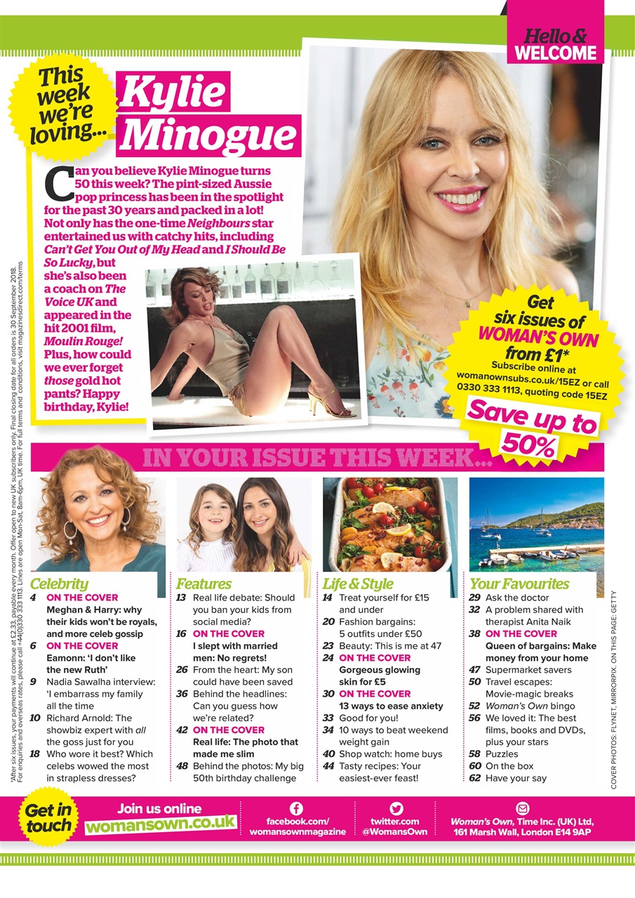 Woman's Own Preview Pages