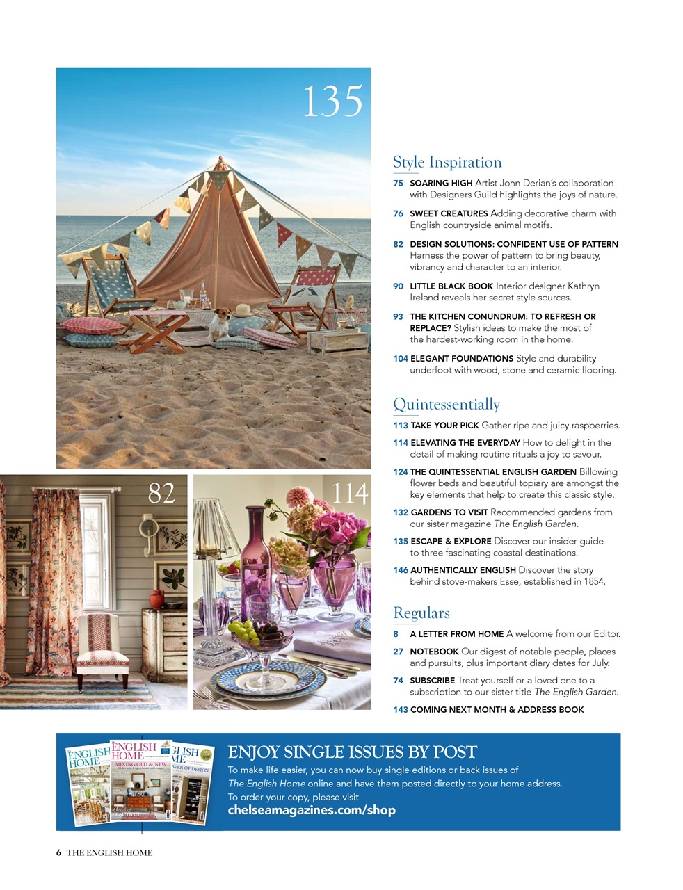 The English Home Preview Pages