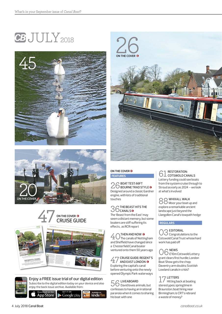 Canal Boat Preview Pages