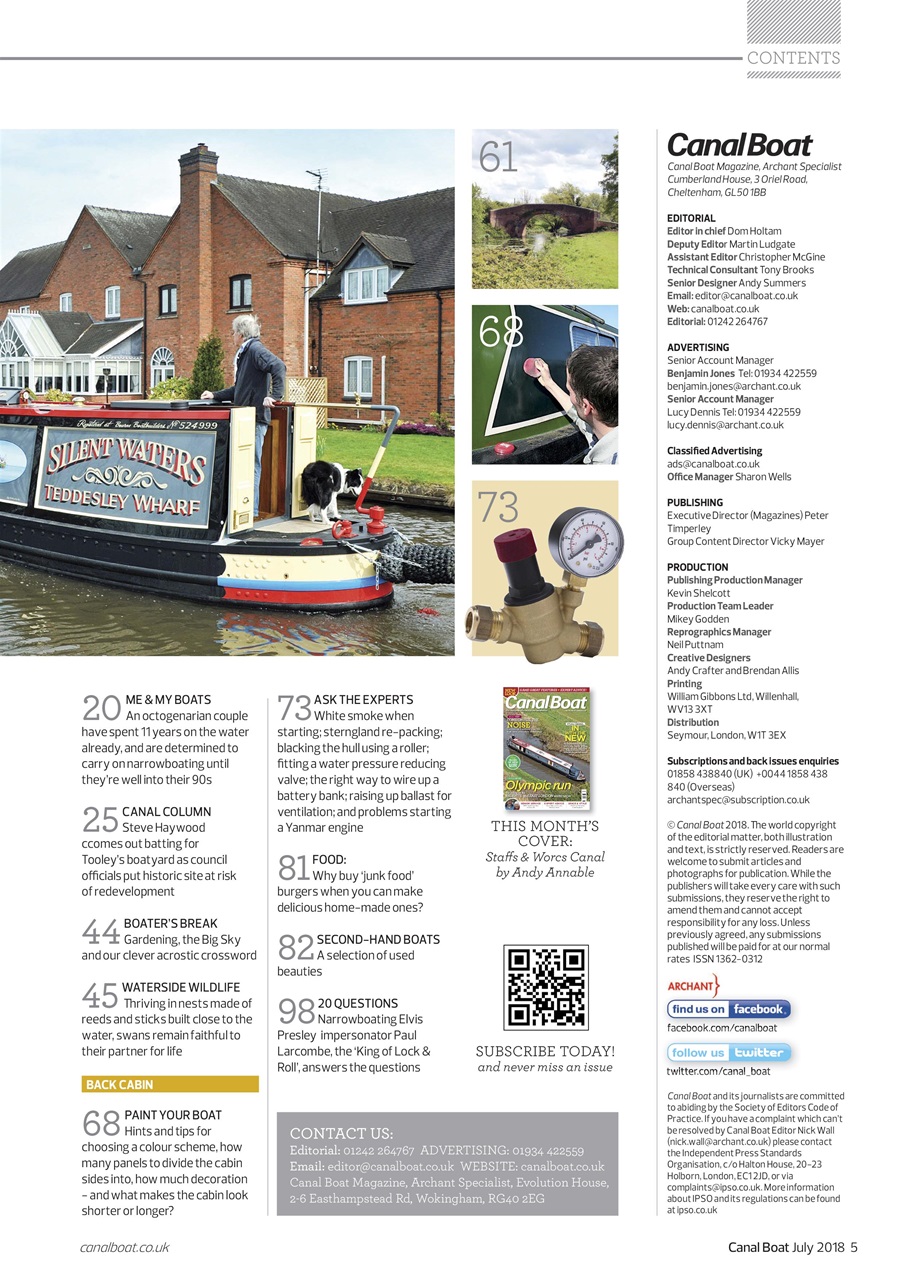 Canal Boat Preview Pages