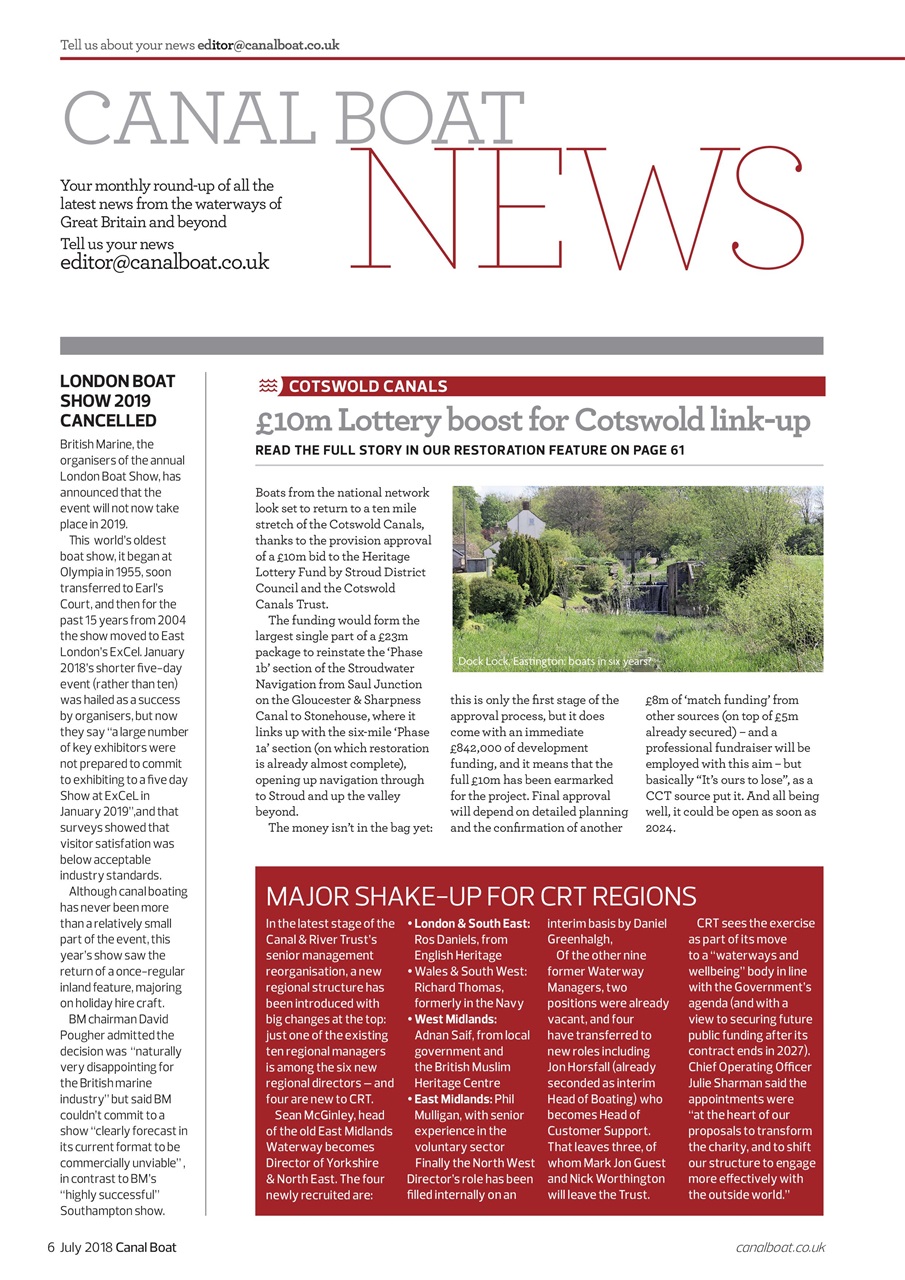 Canal Boat Preview Pages