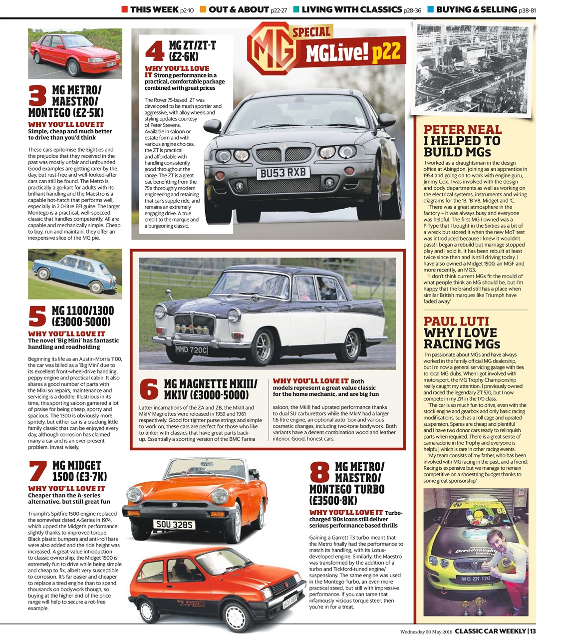 Classic Car Weekly Preview Pages