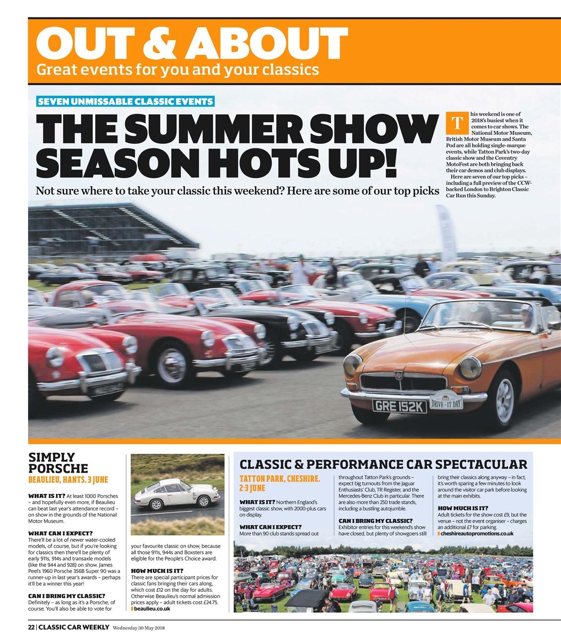 Classic Car Weekly Preview Pages