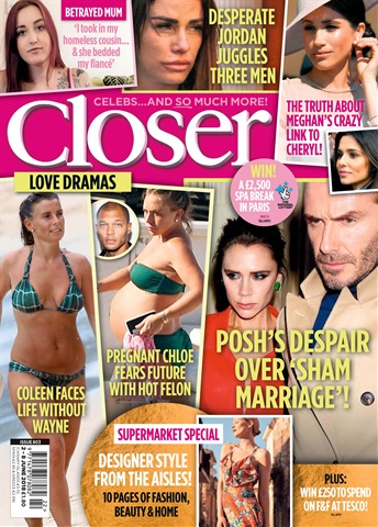 Closer issue 2nd June 2018
