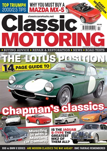Classic Motoring issue Jul-18