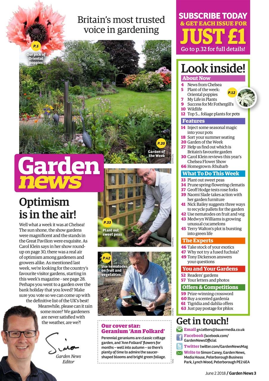 Garden News Preview Pages