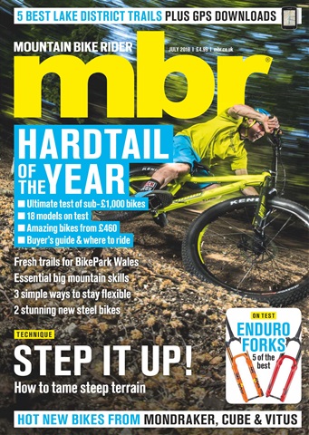 Mountain Bike Rider issue July 2018