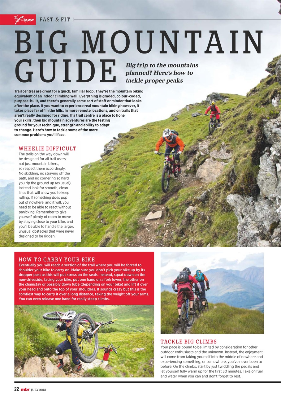 Mountain Bike Rider Preview Pages