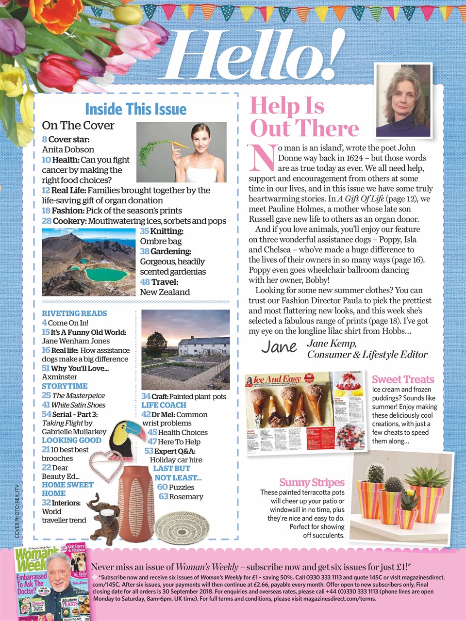 Woman's Weekly Preview Pages