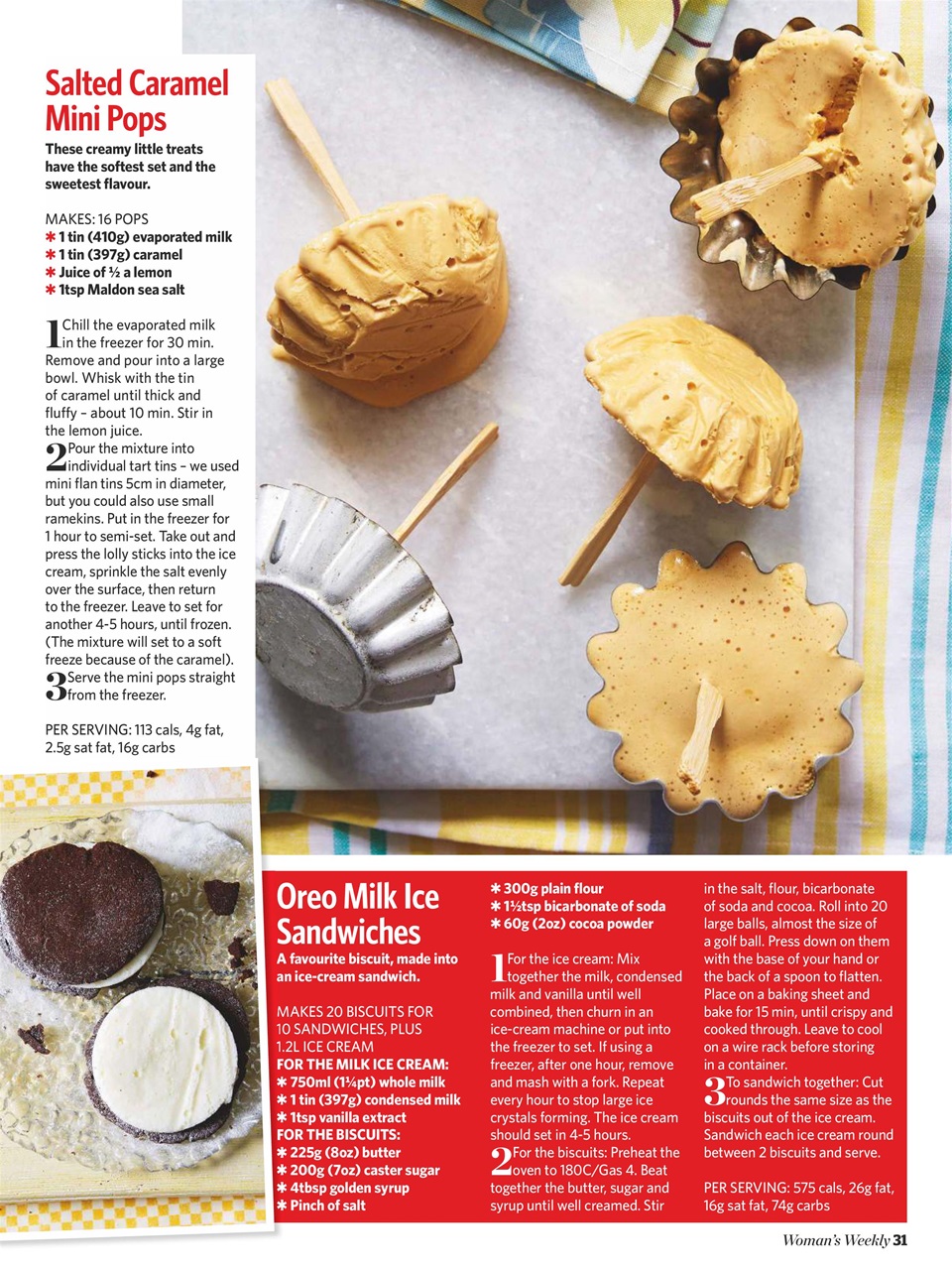 Woman's Weekly Preview Pages