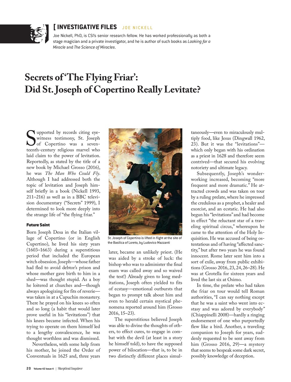 Skeptical Inquirer Preview Pages