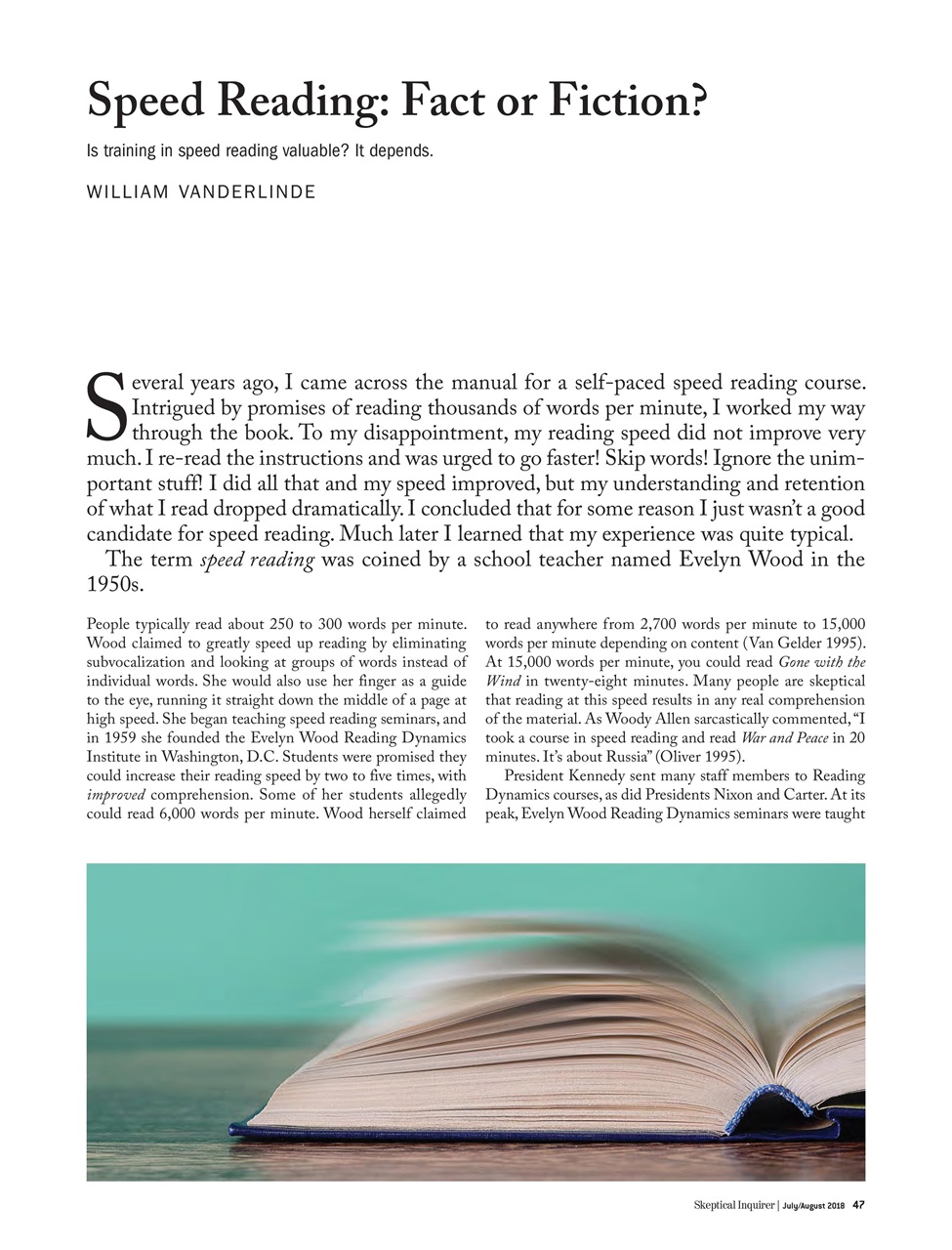 Skeptical Inquirer Preview Pages