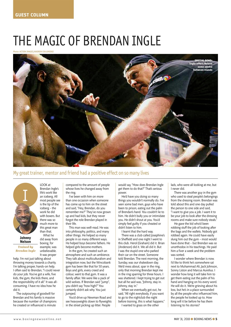 Boxing News Preview Pages