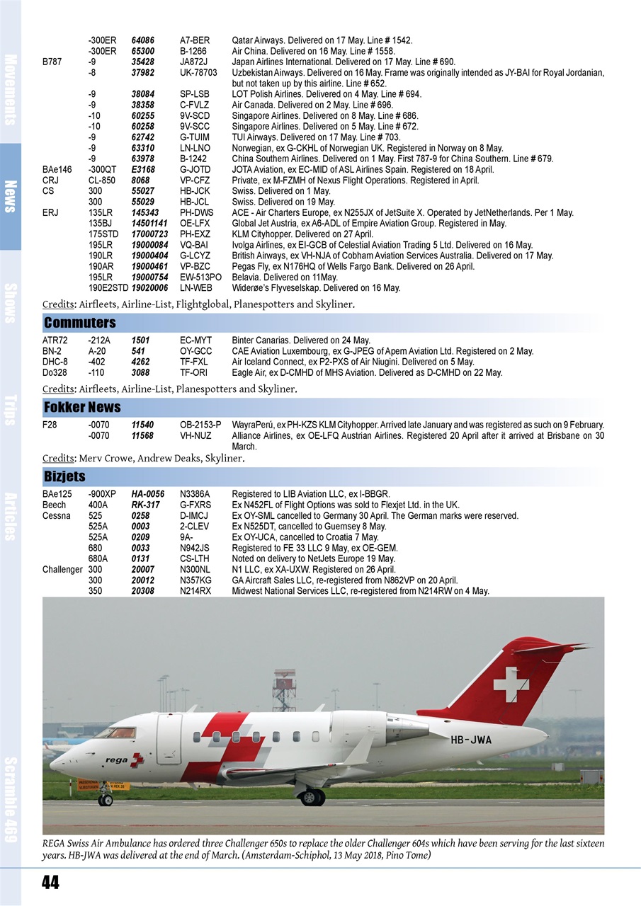 Scramble Magazine Preview Pages