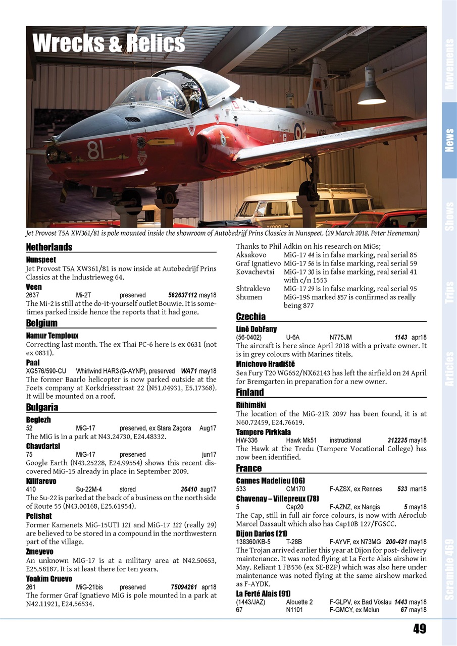 Scramble Magazine Preview Pages