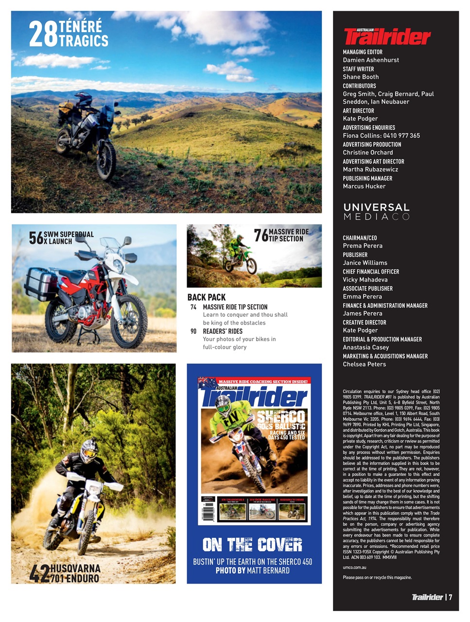 Trailrider Preview Pages