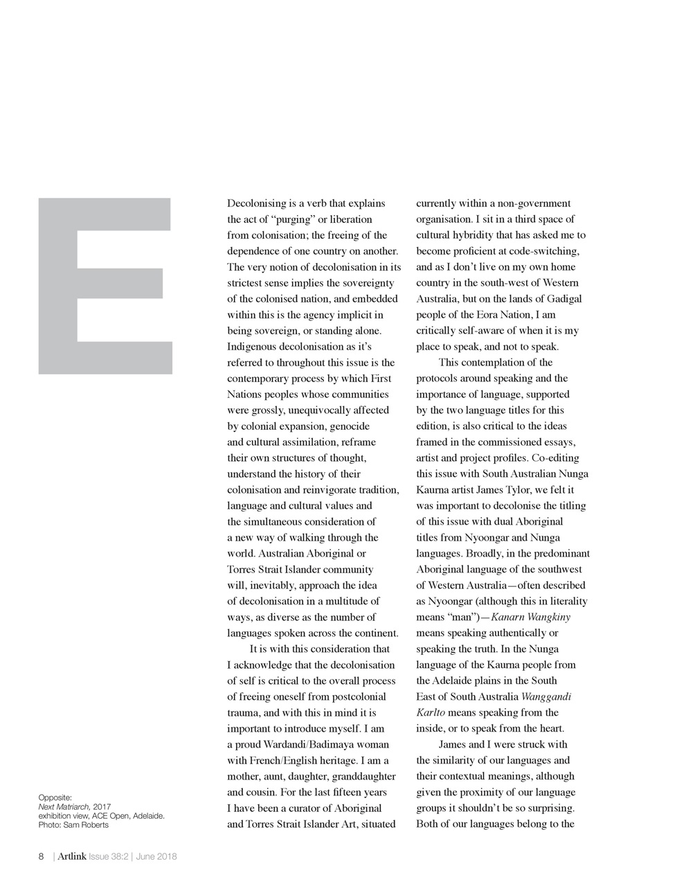 Artlink Magazine Preview Pages