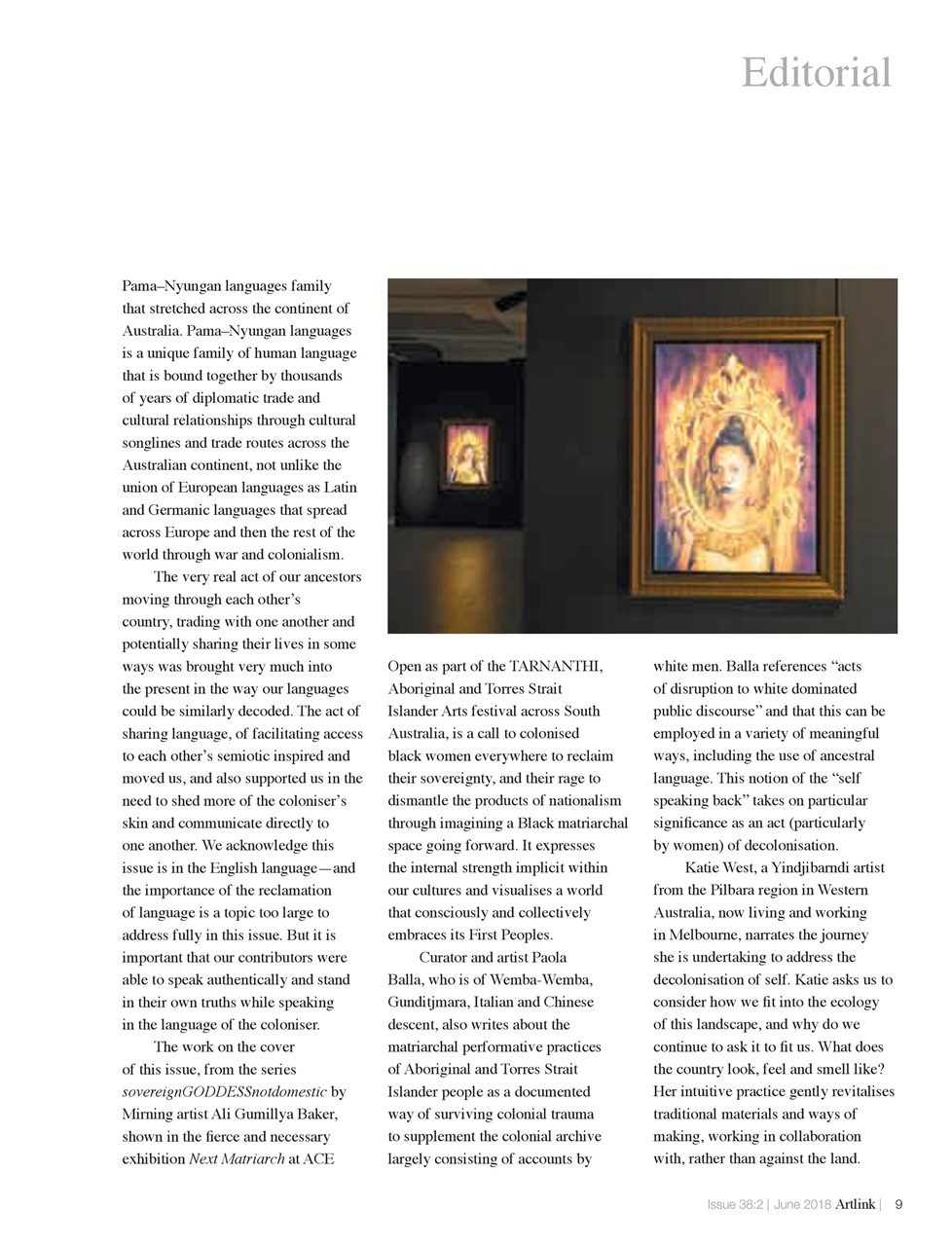 Artlink Magazine Preview Pages