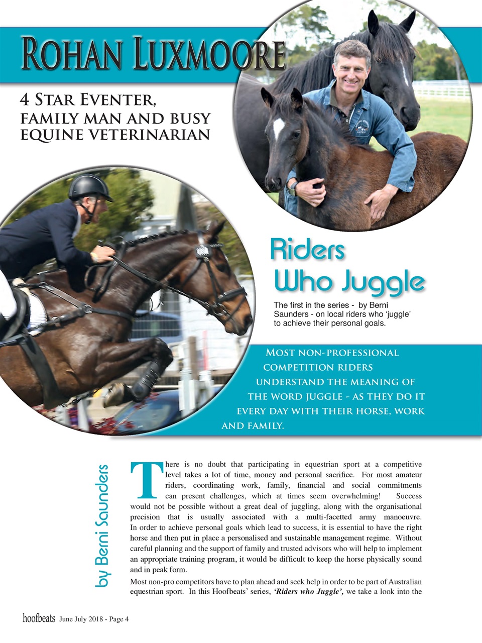 Hoofbeats Preview Pages