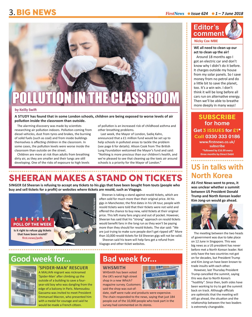 First News Preview Pages