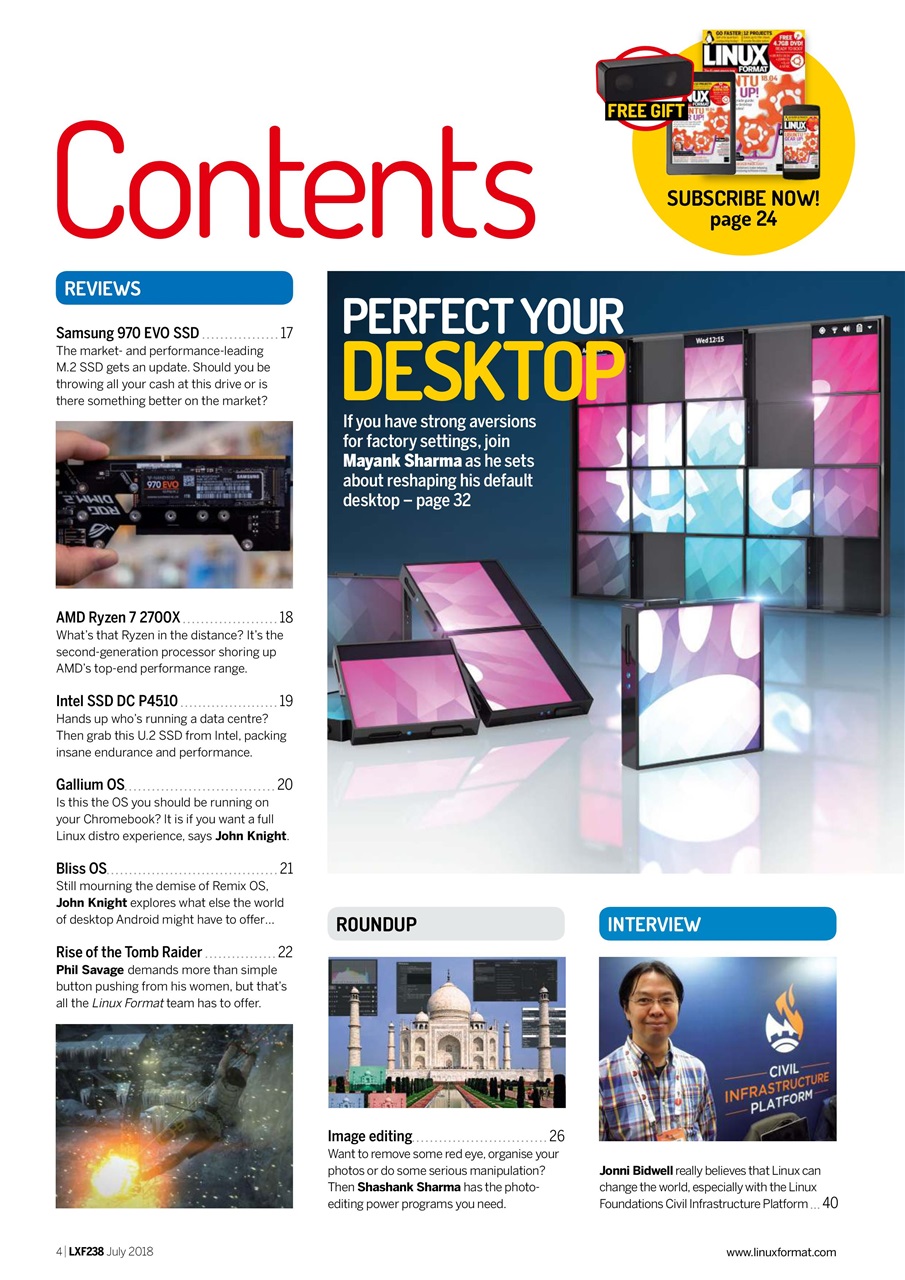 Linux Format Preview Pages