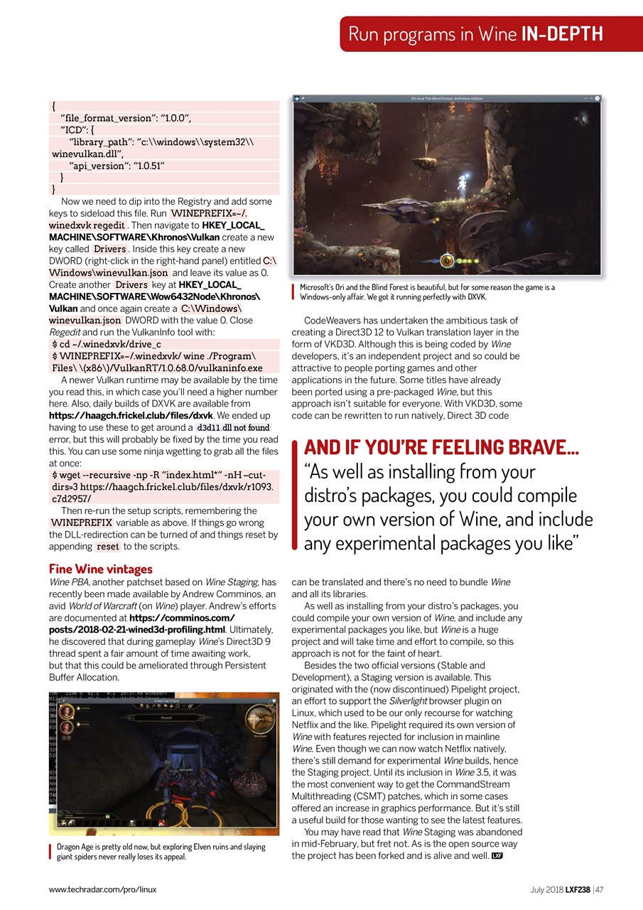 Linux Format Preview Pages