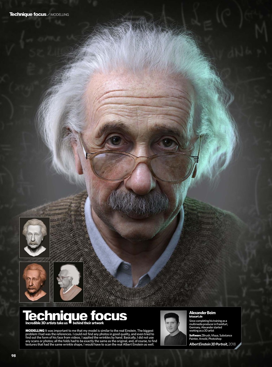 3D Artist Preview Pages