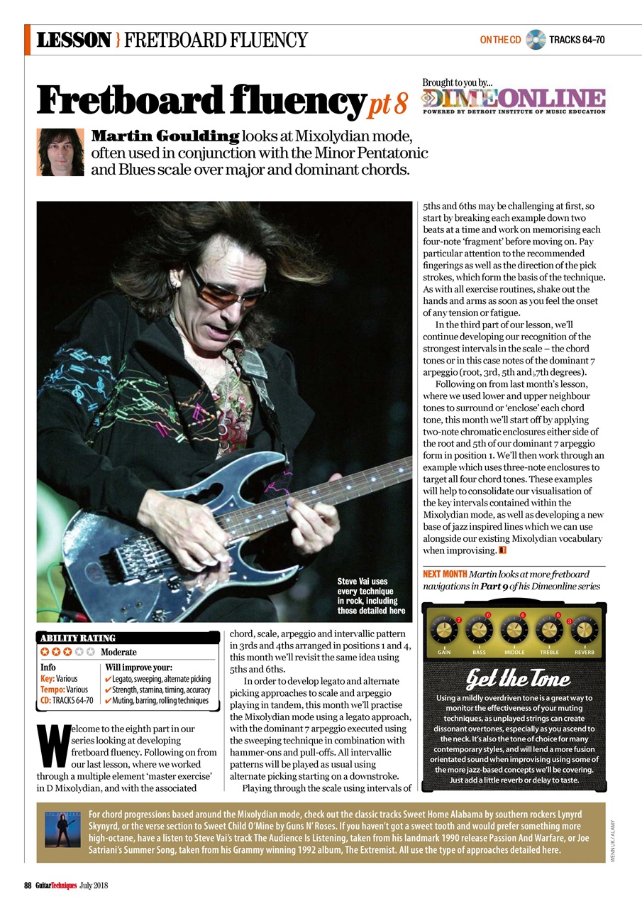 Guitar Techniques Preview Pages