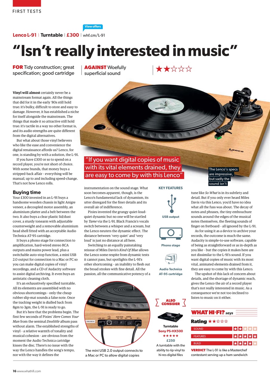What HiFi Preview Pages