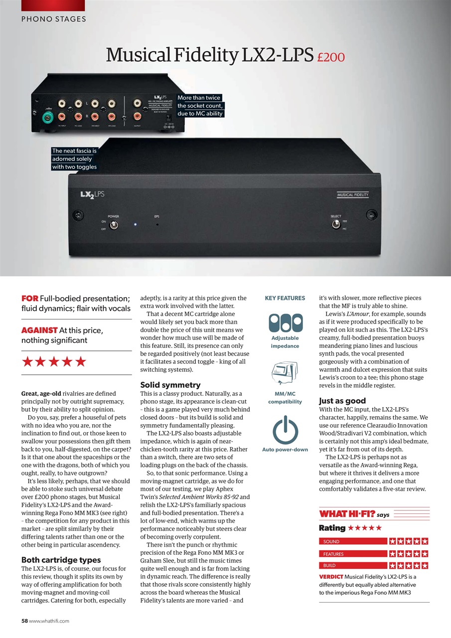 What HiFi Preview Pages