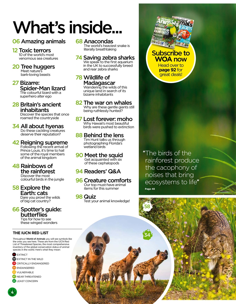 World of Animals Preview Pages