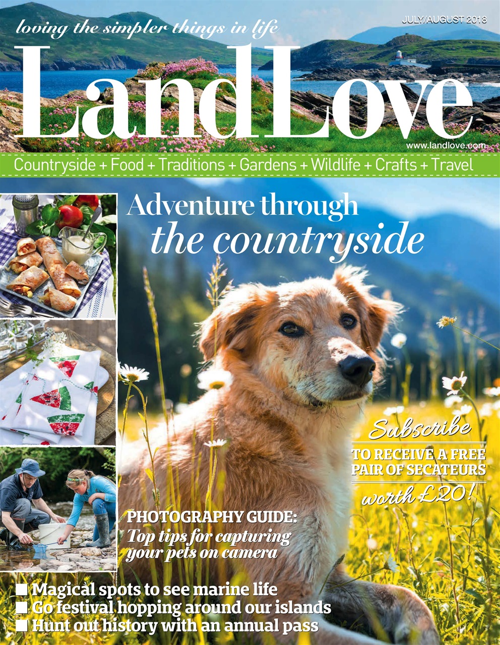 LandLove Magazine Preview Pages