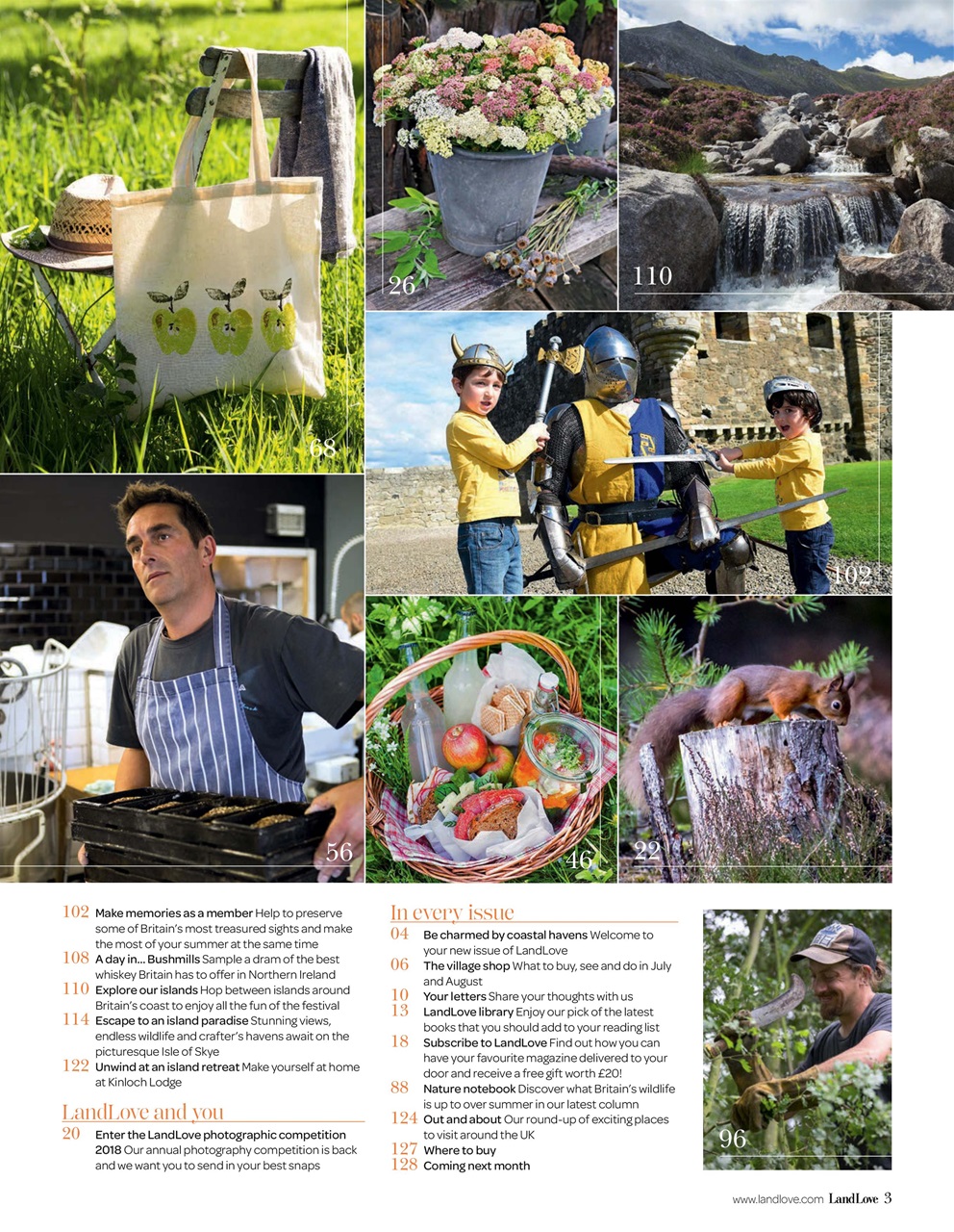 LandLove Magazine Preview Pages