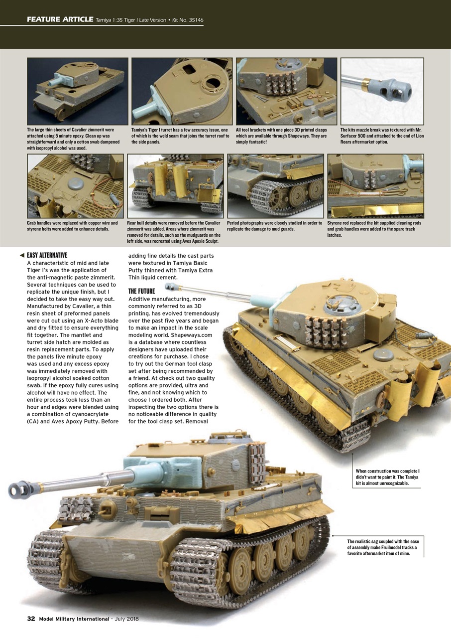 Model Military International Preview Pages